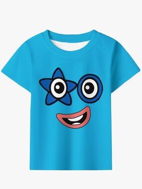 Numberblocks Number 5️⃣ T-Shirt Size 6